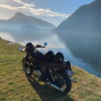 BAULETTO TRIUMPH TIGER 800 2015 con PIASTRA