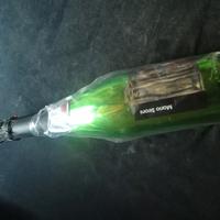 MARIO SIRONI   BOTTIGLIA CELEBRATIVA  "L'EPICUREO"