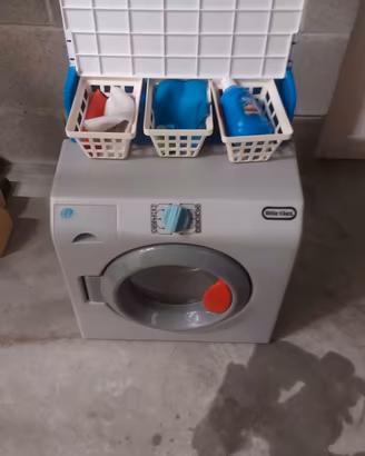 Lavatrice asciugatrice giocattolo Little Tikes