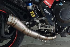 leovince gp pro con decat per Honda cb1000r 