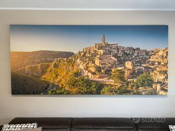 Tela Panorama Sassi di Matera formato XXL