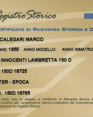 Lambretta 150 D