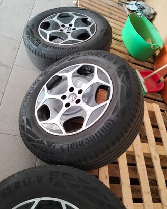 cerchi 235/65/17 per alfa stelvio Giulia giulietta