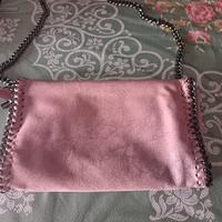 borsetta in pelle rosa