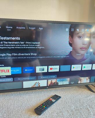 Smart TV 32" OK Android TV DVB-T2 SAT-S2
