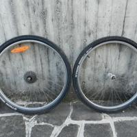RUOTE BICI TAGLIA 26 MTB  ANTERIORE E POSTERIORE