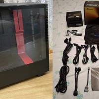 Case NZXT H510 ATX, Psu SEASONIC FOCUS+ 650W, NEW