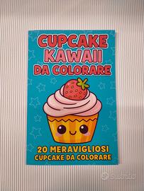 Album da colorare cupcake kawaii 