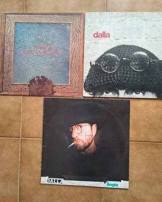 3 Lp LUCIO DALLA dischi vinile musica italiana