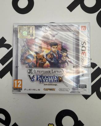 il professor Layton vs phoenix wright sigillato