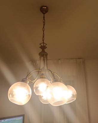 lampadario 5 lampade