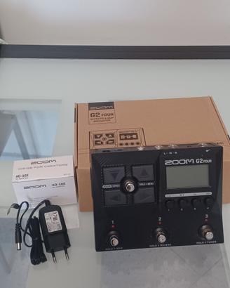 PEDALIERA CHITARRA ZOOM G2 FOUR COME NUOVA!