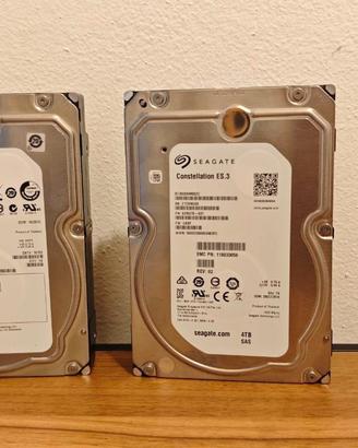 2 Hard disk Seagate 4TB SAS (NO SATA)