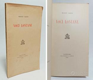 VOCI LONTANE - MARINO MARIN Prima edizione 898