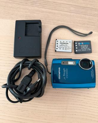 Olympus Mju Tough 3000 + 2 Batterie e Caricatore