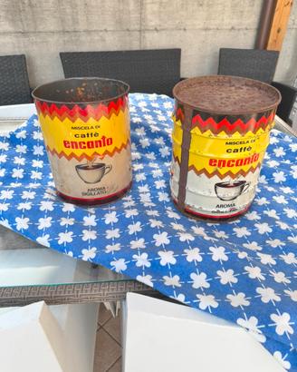 Bidoni caffe latta vecchi