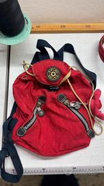 Zaino Rosso Kipling anni '90