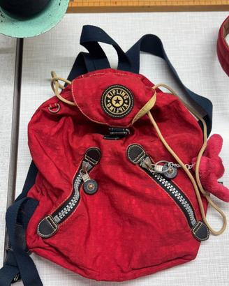 Zaino Rosso Kipling anni '90