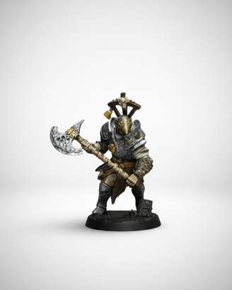 Miniatura D&D | Boia Guerriero Corazzato - Painted