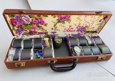 SCATOLA PORTA OROLOGI 16