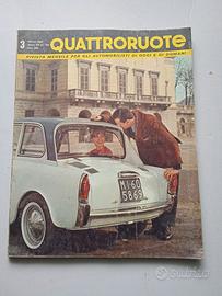 RIVISTA QUATTRORUOTE MARZO 1962 N° 75