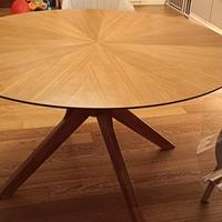 tavolo rotondo legno Tomasucci