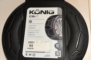 Catene da neve könig CB-7 103 omologate