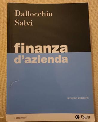 Libro universitario di finanza