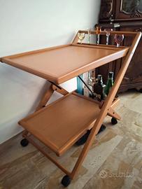 Carrello portavivande Foppapedretti in legno