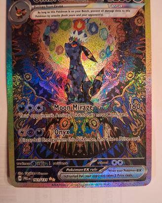 Carta pokemon Umbreon ex