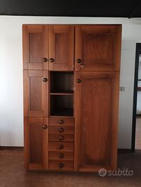 Mobile vintage in noce di S. Coppola per Bernini