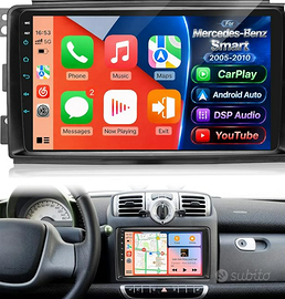 Autoradio Monitor 9" Smart Fortwo (2005-2010)