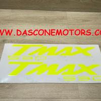coppia adesivi scudo tmax 530 GIALLO FLUO