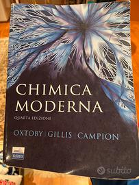 Chimica Moderna IV edizione Oxtoby Gillis Campion