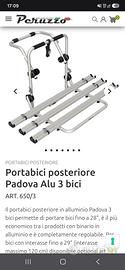 portabici da auto mod. Padova 3 bici