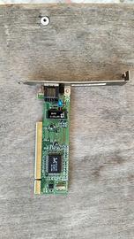 Scheda di rete PCI 10/100 mbps.