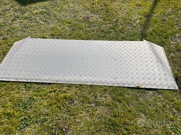 Pedana disabili in alluminio