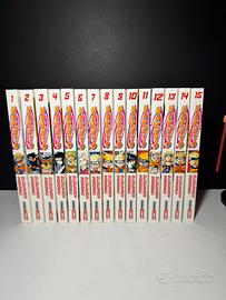Manga Naruto serie rossa 1-15💕📚