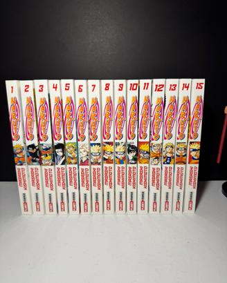 Manga Naruto serie rossa 1-15💕📚