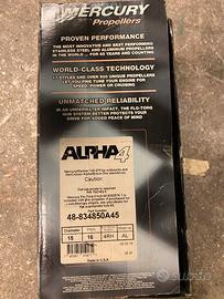 Elica Mercury Alpha 4 - 15x16 4 pale pari al nuovo