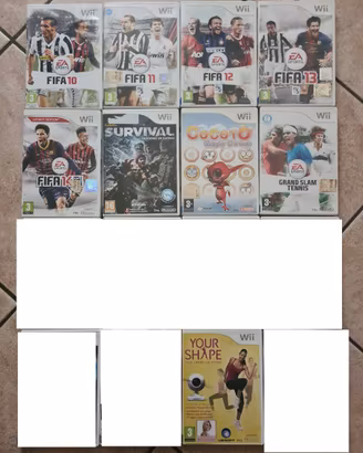 giochi nintendo Wii e balance