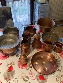 Antiquariato vero rame