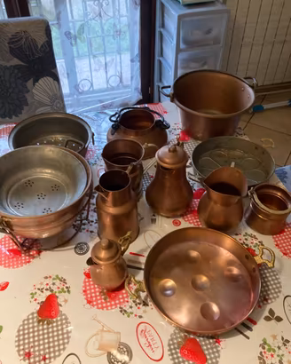 Antiquariato vero rame