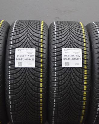 4 Pneumatici 215/55 R17 Debica Navigator All Seaso