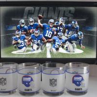 BICCHIERI DA COLLEZIONE 4 PEZZI VINTAGE NFL NEW YO