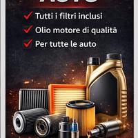 Kit tagliando per tutte le auto