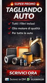 Kit tagliando per tutte le auto