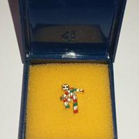 SPILLA MASCOTTE ITALIA 90 CALCIO, Vintage 