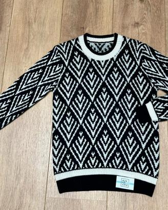 Maglie uomo in lana, Box da 30 capi, tg assortite