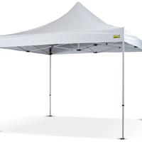 Gazebo pieghevole 3x3 m bianco